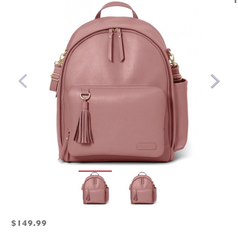 Skip Hop Diaper Bag - Dusty Rose